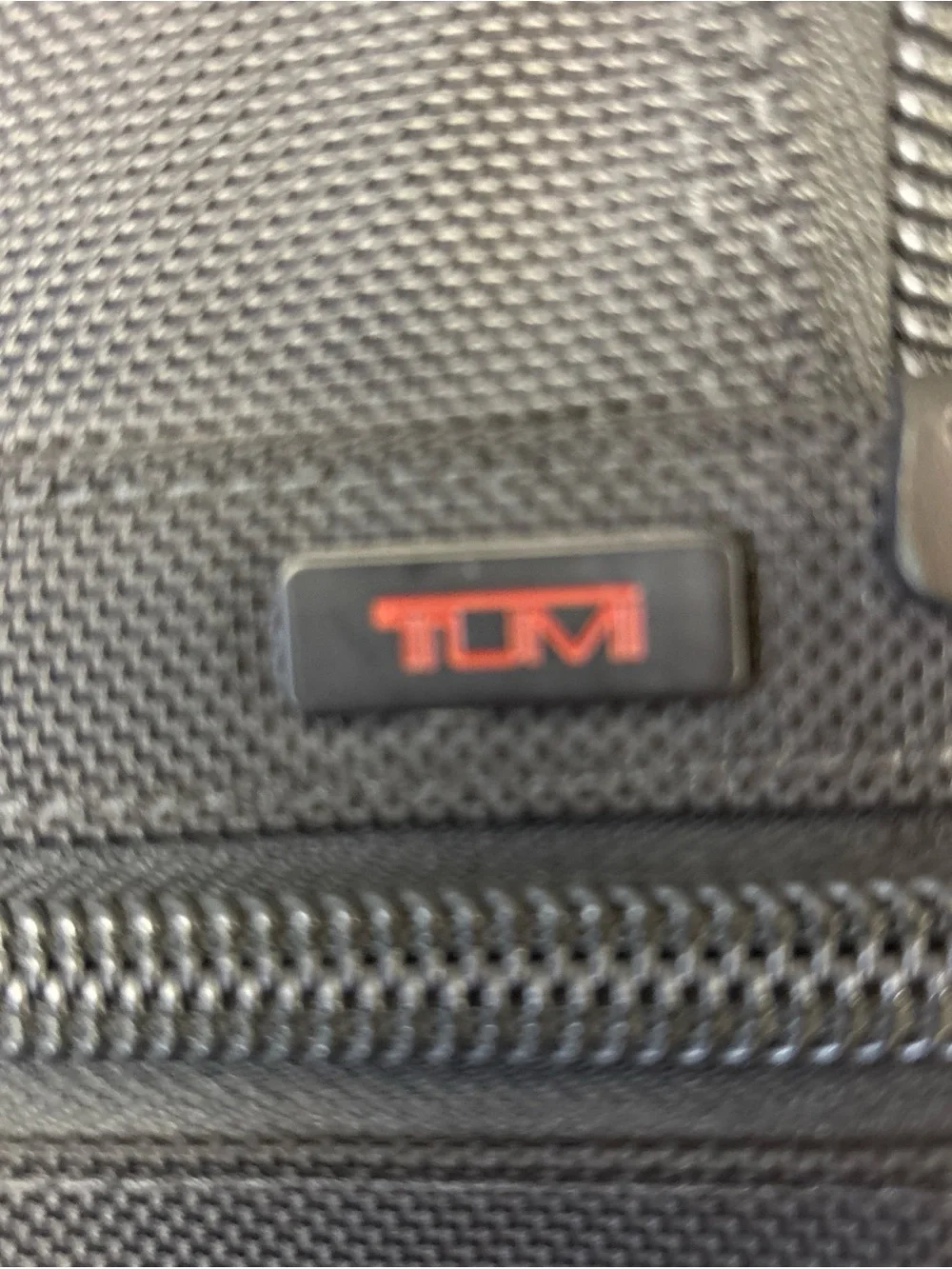Tumi Black Nylon Laptop Briefcase with Shoulder Strap